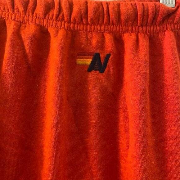 5 STRIPE SWEATPANTS - ORANGE // YELLOW // PURPLE - Picture 5 of 5